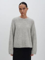 Someday Sweter w kolorze szarym rozmiar: 40. Szare swetry klasyczne damskie someday., bez kołnierzyka. Za 274.99 zł.