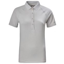 Damska koszulka polo Musto Evo Sunblock 2.0 FW. Szare koszulki damskie Musto, bez wzorów, bez kołnierzyka, bez ramiączek. Za 300.00 zł.