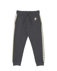 Bluza z bawełna z sznurek regulacyjny na co dzień. Szare bluzy damskie LEONE 1947 APPAREL, bez wzorów, z bawełny, bez kaptura. Za 63.11 zł.