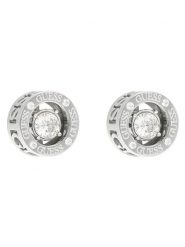 Guess Kolczyki JUBE01 464JW Srebrny. Szare kolczyki damskie Guess, srebrne. Za 179.99 zł.