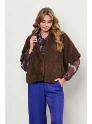 &Co Woman Kamizelka "Carly" w kolorze brązowym rozmiar: 3XL. Brązowe kamizelki damskie &Co Woman, xl, bez wzorów, bez kaptura. Za 362.85 zł.