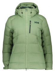 Helly Hansen Kurtka puchowa "Verglas" w kolorze zielonym rozmiar: XS. Zielone kurtki damskie Helly Hansen, xs, bez wzorów, z puchu, bez kaptura. Za 549.06 zł.