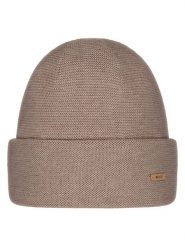Barts Czapka "Blitzee" w kolorze beżowym rozmiar: onesize. Brązowe czapki damskie Barts, z aplikacjami, z wełny. Za 95.92 zł.
