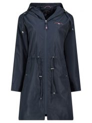 Geographical Norway Parka "Dagny" w kolorze granatowym rozmiar: M. Niebieskie parki damskie Geographical Norway, m, bez kaptura. Za 193.24 zł.