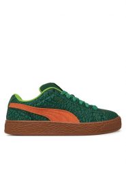 Puma Sneakersy Suede XL TMNT Jr 401427 01 Zielony. Zielone buty sportowe chłopięce Puma, ze skóry, bez zapięcia. Za 229.99 zł.