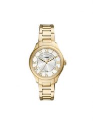 Fossil Zegarek Gilmore ES5395 Złoty. Żółte, analogowe zegarki damskie Fossil, złote. Za 719.99 zł.