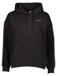 Puma Bluza "Essentials Tape" w kolorze czarnym rozmiar: M. Czarne bluzy damskie Puma, m, bez wzorów, z kapturem. Za 127.35 zł.