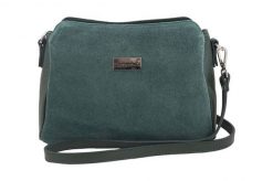 Listonoszka skórzana BARBERINI'S c. zielona 931-42. Zielone shopper bag Barberinis, bez wzorów, ze skóry, duże, bez dodatków. Za 253.99 zł.