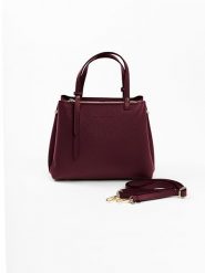 Lia Biassoni Skórzana torebka "Bardine" w kolorze bordowym - 28 x 21 x 15 cm rozmiar: onesize. Czerwone torebki klasyczne damskie Lia Biassoni, z materiału, na ramię, bez dodatków. Za 304.99 zł.