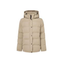 Damska kurtka z kapturem Pepe Jeans Bibi. Brązowe kurtki damskie Pepe Jeans, bez wzorów, z jeansu, z kapturem. W wyprzedaży za 669.45 zł.