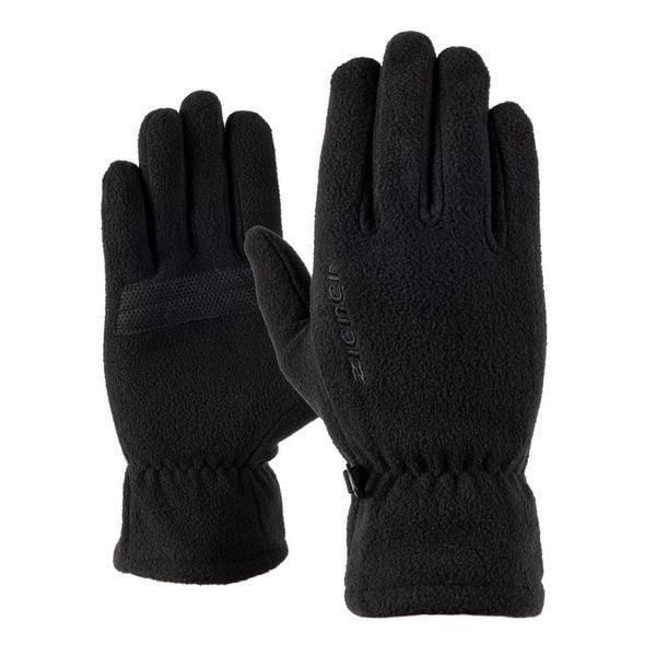 Rękawice Ziener Ibron Multisport. Czarne rękawiczki damskie Ziener, bez wzorów. Za 35.00 zł.