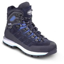 Buty trekkingowe damskie Meindl Air Revolution 4.4 Lady. Niebieskie obuwie trekkingowe damskie MEINDL, bez zapięcia. W wyprzedaży za 849.50 zł.