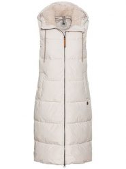 Camel Active Kamizelka w kolorze kremowym rozmiar: 42. Brązowe kamizelki damskie Camel Active, bez wzorów, bez kaptura. Za 379.44 zł.