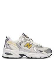 New Balance Sneakersy U530153 Beżowy. Brązowe obuwie sportowe damskie New Balance, z materiału, bez zapięcia. Za 529.99 zł.
