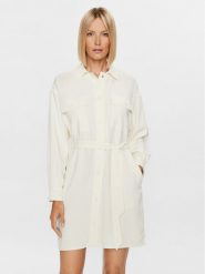 Marella Sukienka koszulowa Echi 2332260933200 Écru Regular Fit. Sukienki damskie Marella, bez wzorów, z syntetyku, bez ramiączek. Za 1,669.00 zł.