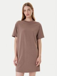 Nike Sukienka codzienna DV7882 Brązowy Relaxed Fit. Brązowe sukienki damskie Nike, bez wzorów, z bawełny, bez ramiączek. Za 219.99 zł.