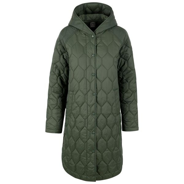 Kurtka Damska Phase Padded Jacket. Zielone kurtki damskie Trespass, xl, bez wzorów, z materiału, z kapturem. Za 208.99 zł.