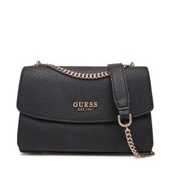 Torebka Guess. Czarne torebki klasyczne damskie Guess, bez dodatków. Za 409.99 zł.