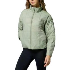 Kurtka COLUMBIA SIENNA HILL QUILTED JACKET Zielony. Zielone kurtki damskie Columbia, bez wzorów, z syntetyku, bez kaptura. Za 533.86 zł.