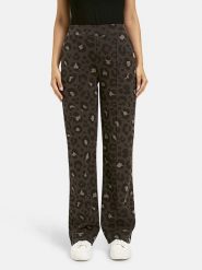 Milano Italy Spodnie w kolorze brązowym rozmiar: S. Brązowe spodnie materiałowe damskie Milano Italy, bez wzorów, z materiału. Za 217.99 zł.