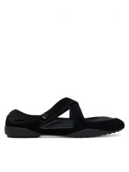 Tory Burch Baleriny Romy Sport Mary Jane 178301 Czarny. Czarne balerinki damskie Tory Burch, bez wzorów, ze skóry. Za 1,419.00 zł.