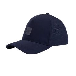 Czapka z daszkiem 4F. Niebieskie czapki z daszkiem damskie 4F, bez wzorów, z bawełny. Za 66.99 zł.