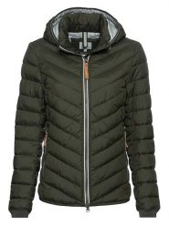 Camel Active Kurtka pikowana w kolorze ciemnozielonym rozmiar: 42. Zielone kurtki damskie Camel Active, bez wzorów, bez kaptura. Za 346.99 zł.