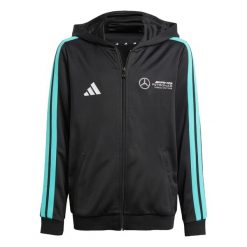 Bluza Z Kapturem Mercedes - Amg Petronas Formula One Team Dna Full Zip. Białe bluzy damskie Adidas, m, bez wzorów, z materiału, z kapturem. Za 199.00 zł.