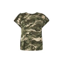 Koszulka damska Pepe Jeans Roigo. Zielone bluzki damskie Pepe Jeans, xs, bez wzorów, z bawełny, bez kołnierzyka, bez ramiączek. W wyprzedaży za 127.00 zł.