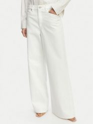 BOSS Jeansy C Slouchy MR 2.0 50558723 Biały Relaxed Fit. Białe jeansy damskie Boss. Za 679.99 zł.