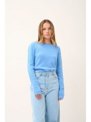 Just Cashmere Kaszmirowy sweter "Grace" w kolorze błękitnym rozmiar: L. Niebieskie swetry klasyczne damskie Just Cashmere, l, z kaszmiru, bez kołnierzyka. Za 433.83 zł.