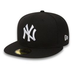 Czapka z daszkiem New Era 59FIFTY New York Yankees Fullcap 10003436 7 1/8. Czarne czapki z daszkiem damskie New Era, bez wzorów. Za 194.35 zł.