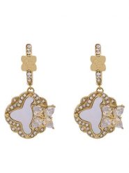 Guess Kolczyki JUBE05 583JW Złoty. Żółte kolczyki damskie Guess, metalowe. Za 309.99 zł.