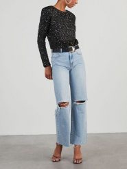 Milan Kiss Bluzka w kolorze czarnym rozmiar: S. Czarne bluzki damskie Milan Kiss, s, bez wzorów, bez kołnierzyka, bez ramiączek. Za 165.31 zł.