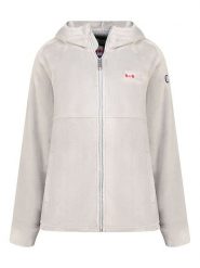 Canadian Peak Kurtka polarowa "Ulotteak" w kolorze szarym rozmiar: M. Szare kurtki damskie Canadian Peak, m, bez wzorów, z materiału, bez kaptura. Za 113.63 zł.