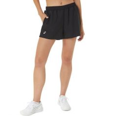Spodenki sportowe damskie Asics Court Short Women. Czarne spodenki sportowe damskie Asics, l, bez wzorów, z materiału, na fitness i siłownię. Za 219.00 zł.