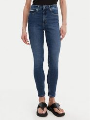 Calvin Klein Jeans Jeansy J20J225149 Granatowy Skinny Fit. Niebieskie jeansy damskie Calvin Klein Jeans. Za 239.99 zł.
