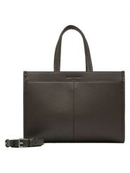 Liebeskind Berlin Skórzana torebka w kolorze brązowym - 35 x 25 x 14 cm rozmiar: onesize. Brązowe torebki klasyczne damskie Liebeskind Berlin, z materiału, przez ramię, bez dodatków. Za 544.95 zł.