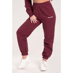 Spodnie fitness damskie Gym Glamour dresowe. Brązowe spodnie dresowe damskie GYM GLAMOUR, xs, bez wzorów, z dresówki. Za 189.99 zł.