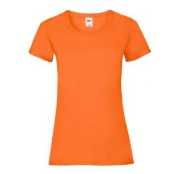 Koszulka Damska Valueweight. Brązowe bluzki damskie Fruit of the Loom, s, bez wzorów, sportowe, bez kołnierzyka, bez ramiączek. Za 30.99 zł.