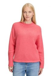 CARTOON Sweter w kolorze koralowym rozmiar: 40. Czerwone swetry klasyczne damskie Cartoon, bez kołnierzyka. Za 164.95 zł.