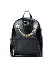 Monnari Plecak BAG5360-K020D000-R00 Czarny. Czarne plecaki Monnari, bez wzorów, ze skóry. Za 159.99 zł.