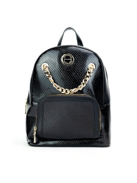 Monnari Plecak BAG5360-K020D000-R00 Czarny. Czarne plecaki Monnari, bez wzorów, ze skóry. Za 159.99 zł.