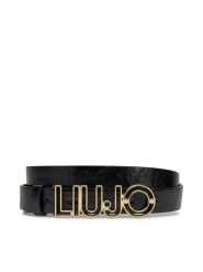 Liu Jo Pasek Damski Hips Belt 2.5Cm AA5232 E0008 Czarny. Czarne paski damskie Liu Jo, bez wzorów, z lakierowanej skóry. Za 189.99 zł.