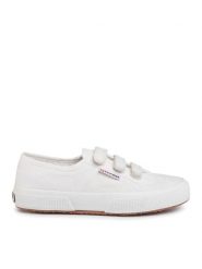 Superga Tenisówki 2750 Cot3velu S00BN20 Biały. Białe obuwie sportowe damskie Superga, bez wzorów, z materiału, bez zapięcia. Za 189.99 zł.