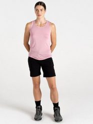 Dare 2b Top sportowy "Harmonic Vest" w kolorze jasnoróżowym rozmiar: 34. Różowe koszulki sportowe damskie Dare 2b, bez wzorów, z wiskozy, bez ramiączek, outdoorowe. Za 57.06 zł.