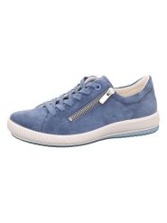 Legero Skórzane sneakersy "Tanaro 5.0" w kolorze niebieskim rozmiar: 37,5. Niebieskie obuwie sportowe damskie Legero, bez zapięcia. Za 249.95 zł.