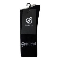 Skarpety unisex Crew 3-pak Dare 2b. Czarne skarpetki damskie Dare 2b, bez wzorów, z bawełny. Za 95.50 zł.