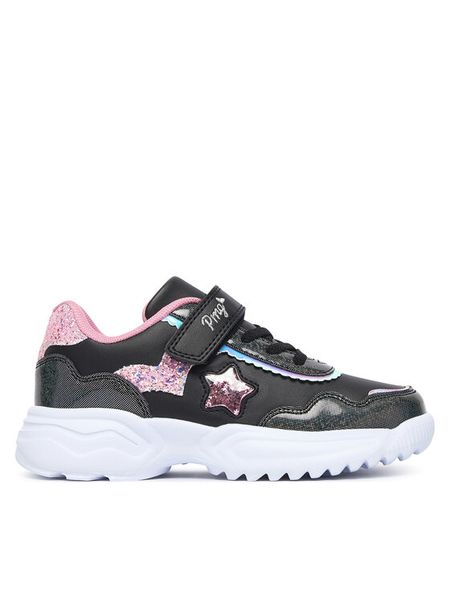 Primigi Sneakersy 2462644 Czarny. Czarne buty sportowe dziewczęce Primigi, ze skóry, bez zapięcia. Za 199.99 zł.