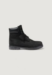 Buty alpinistyczne Kobieta TIMBERLAND PREM 6 IN LACE WATERPROOF BOOT BL. Czarne obuwie trekkingowe damskie Timberland, z gumy, bez zapięcia. Za 867.10 zł.